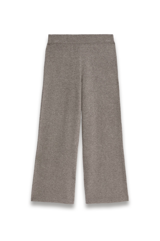Pure Cashmere Wide-leg Trousers