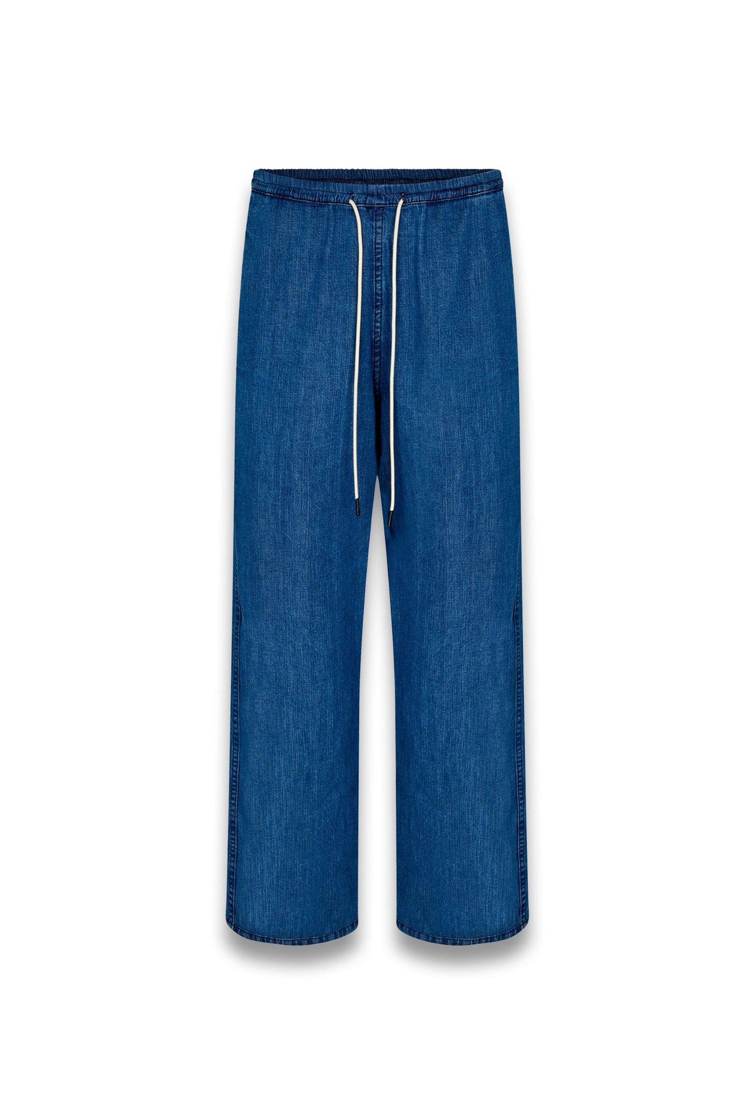 Organic Denim Wide-leg Pant