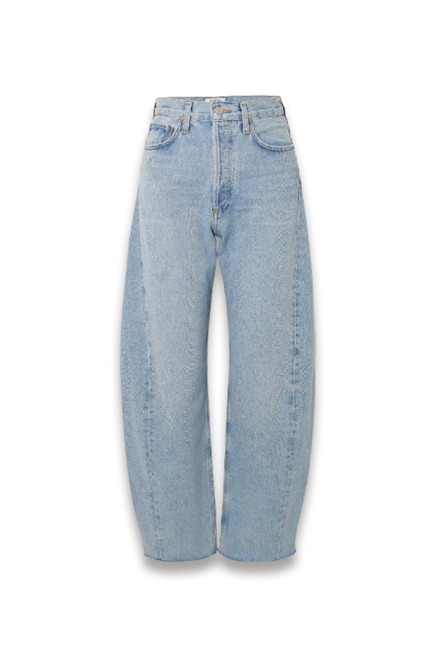 Luna High-rise Tapered Organic Jeans