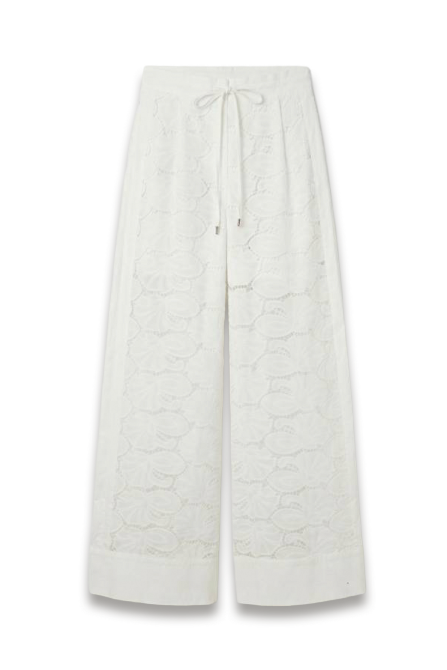 Cutwork Cotton Woven Trouser