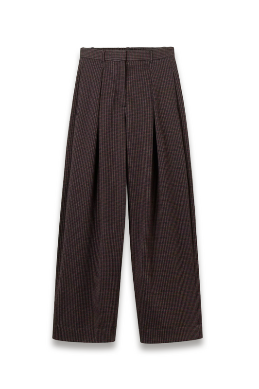 Tapered Trouser Soft Jacquard