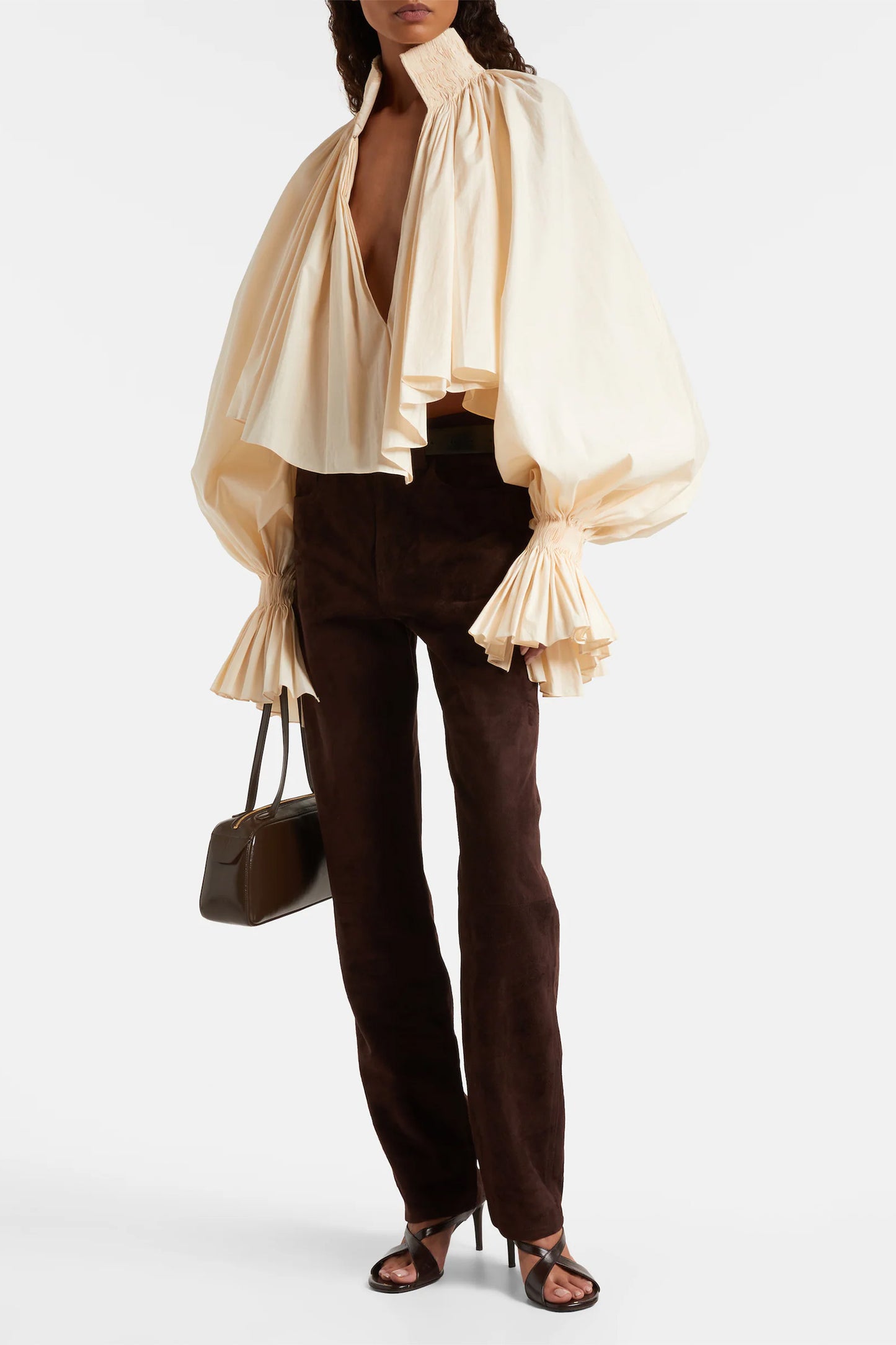 Durer cotton-blend blouse