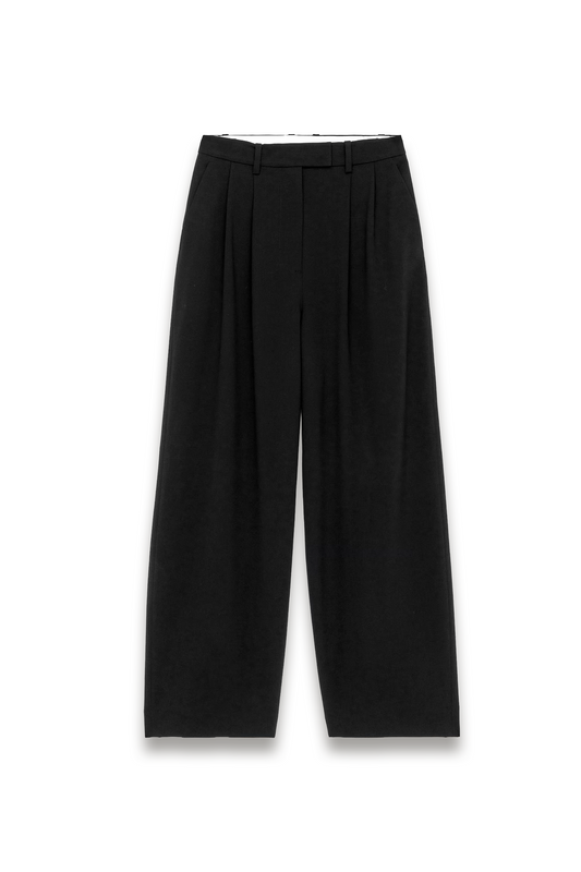 Wide-leg Tailored Trousers