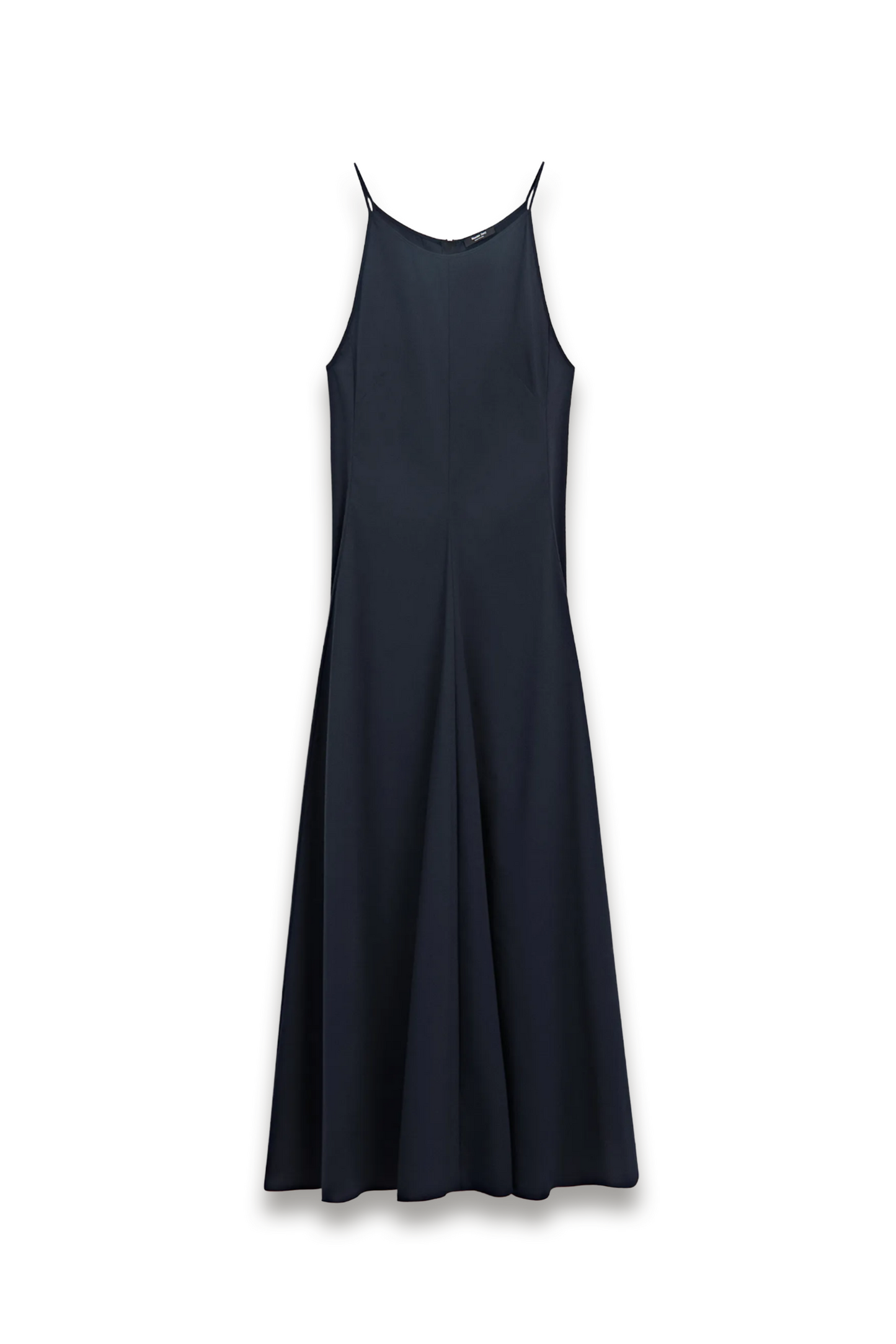 Poplin Dress with Thin Straps