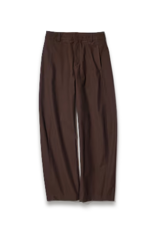 Jersey Barrel-leg Trousers