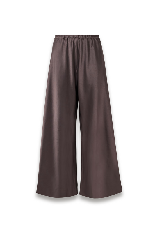 Colby Satin Wide-leg Pants