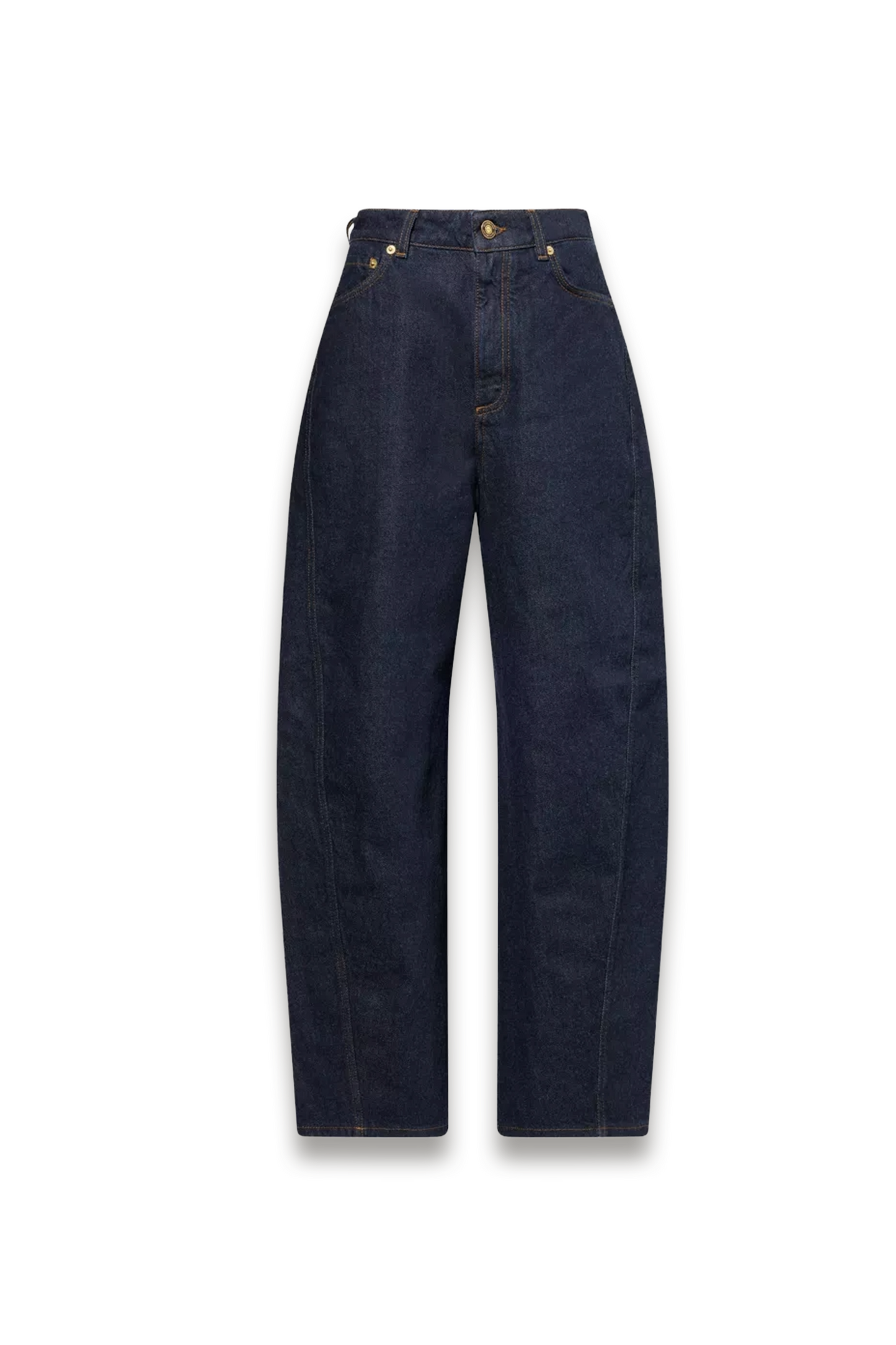 Cocoon-leg High-rise Jeans