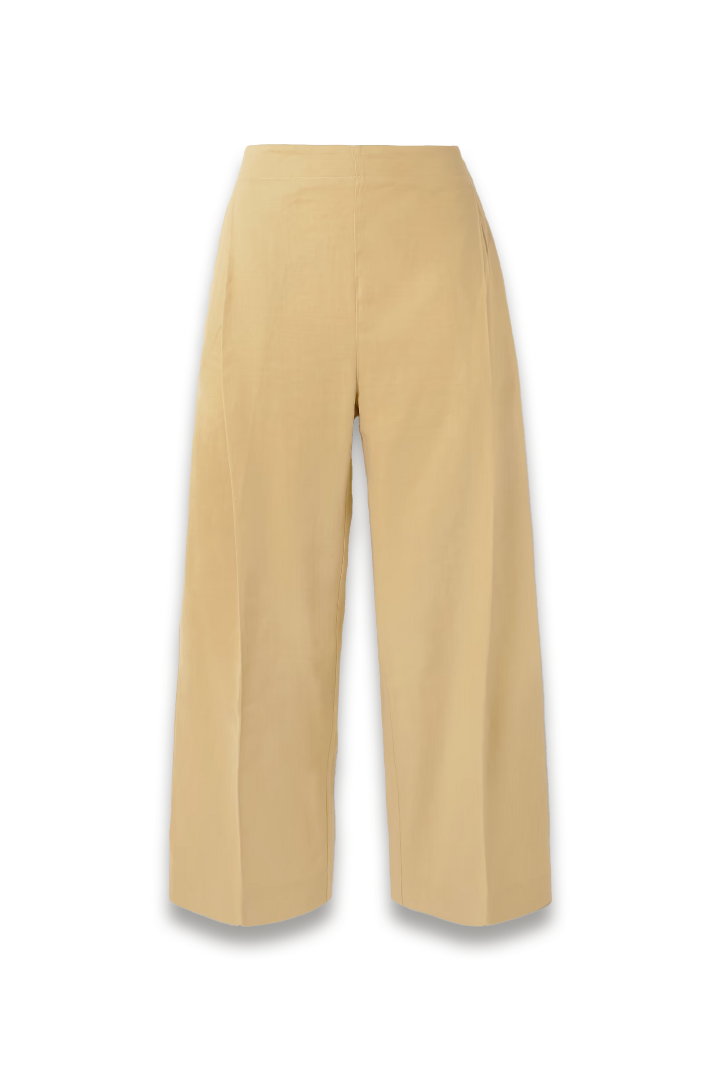Ornella Linen-blend Wide-leg Pants