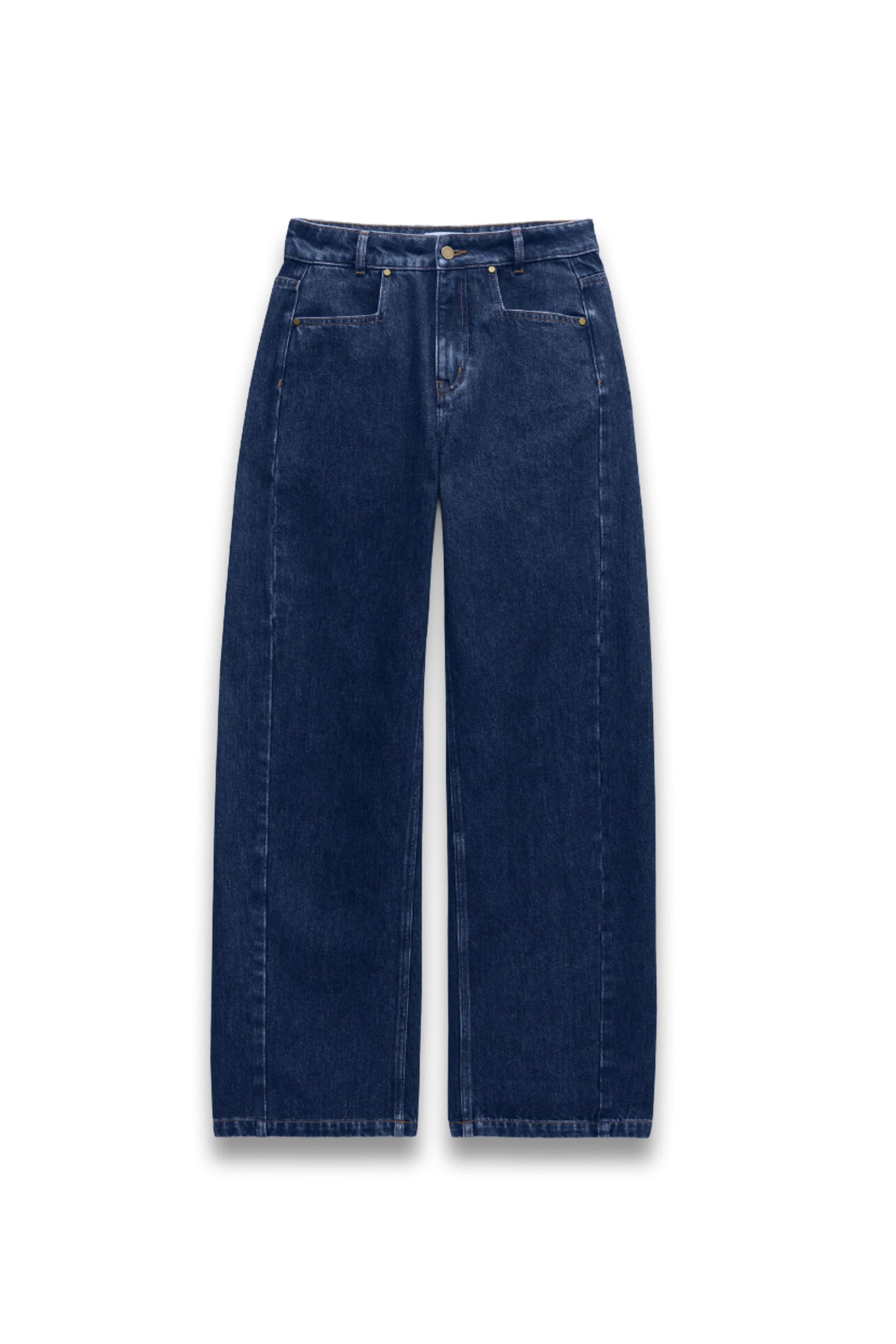 Saskia Straight Seamed Jeans