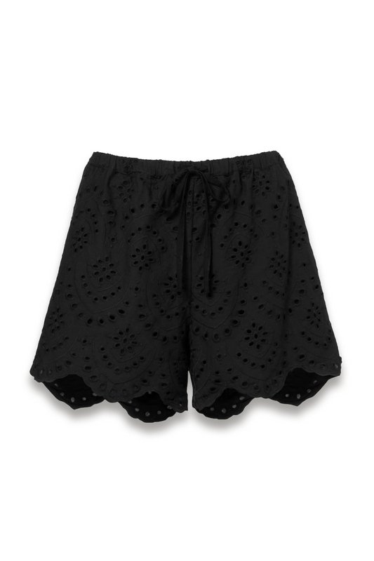 Cruse Broderie Anglaise Cotton Shorts