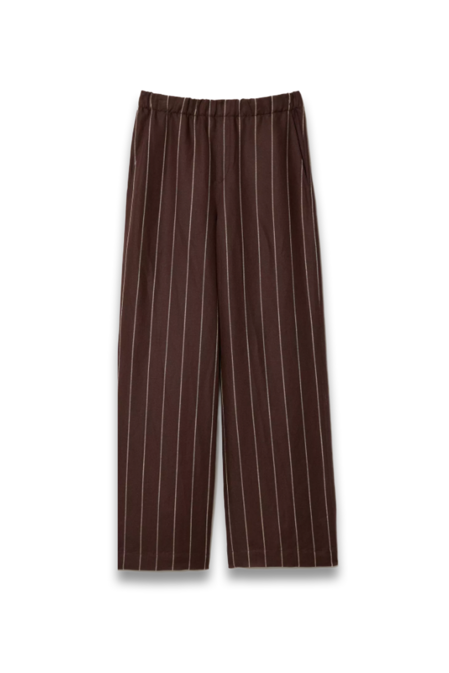 Mara Pinstripe Wide-leg Trousers