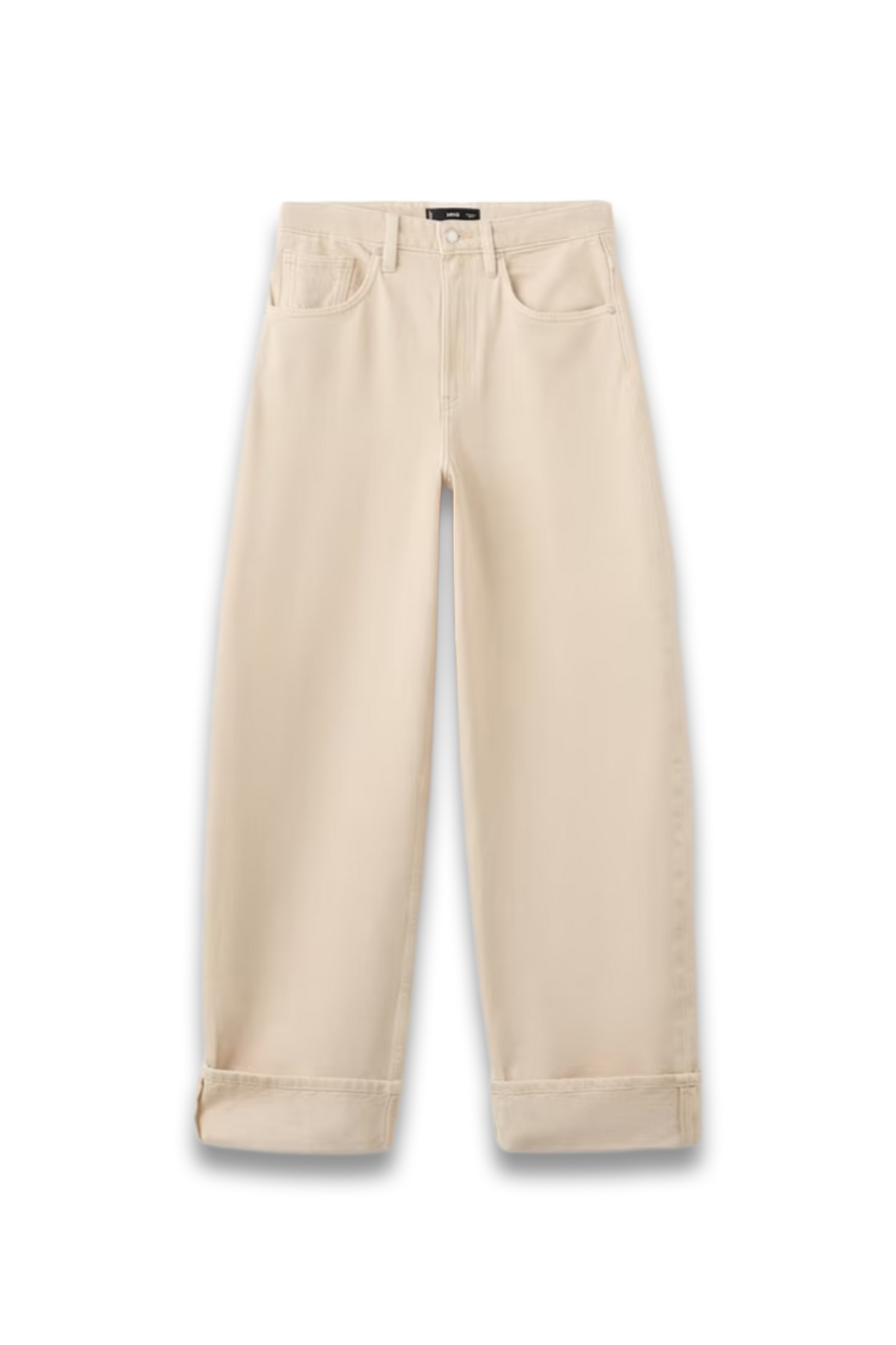 High Rise Barrel Leg Jeans