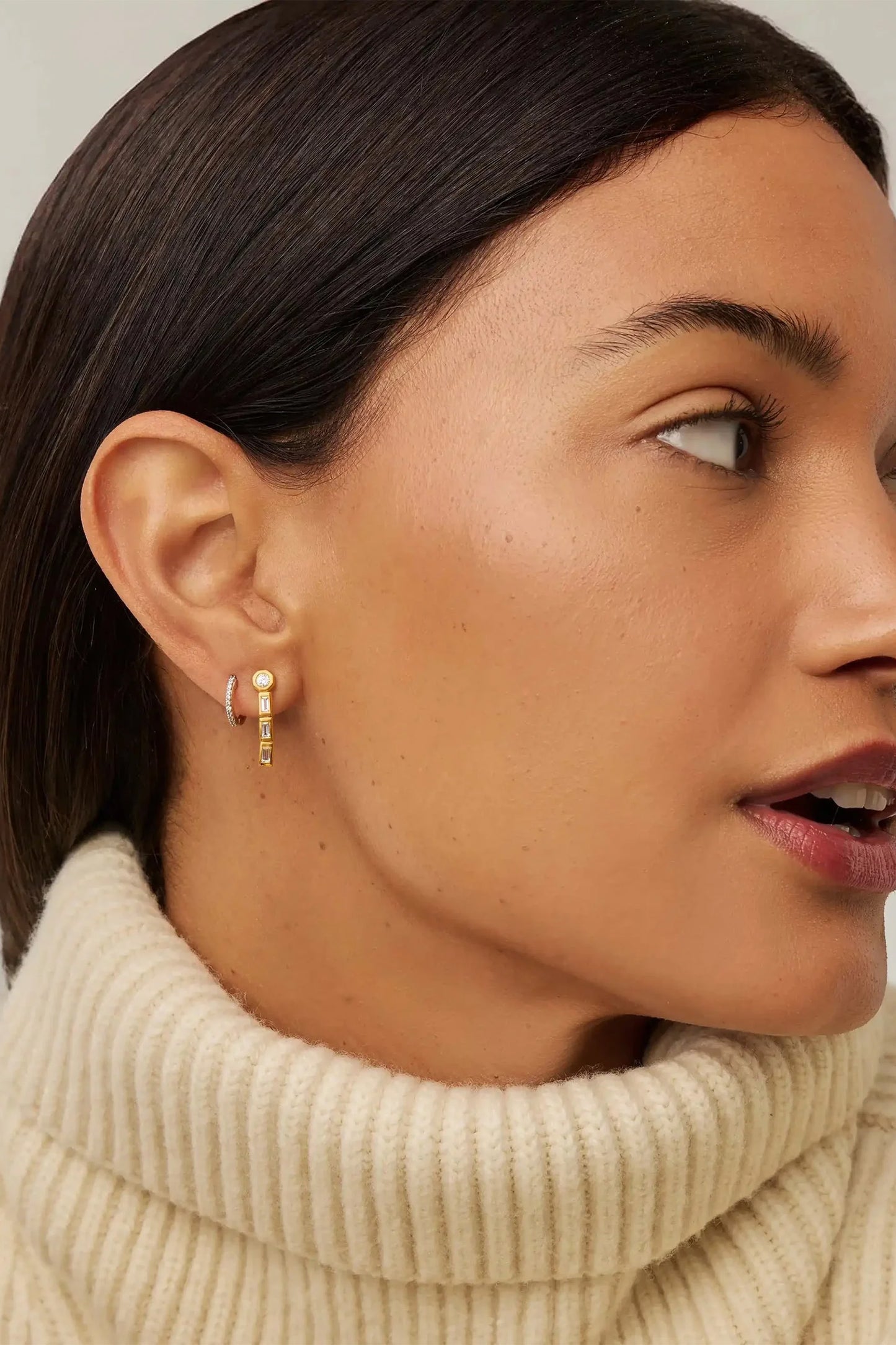 Lucy Williams Tennis Small Drop Earrings