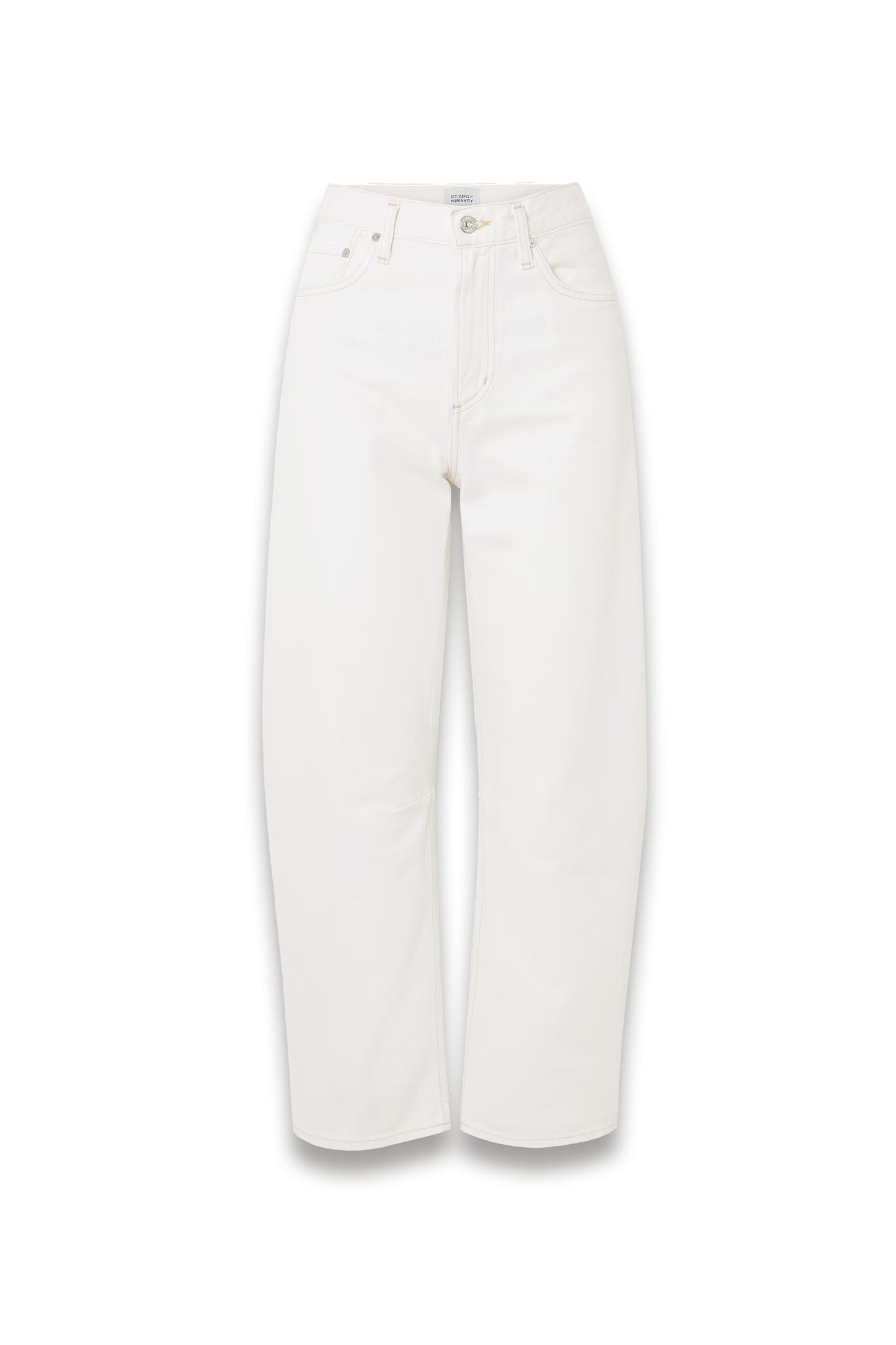 Miro Relaxed High-Rise Barrel-Leg Jeans
