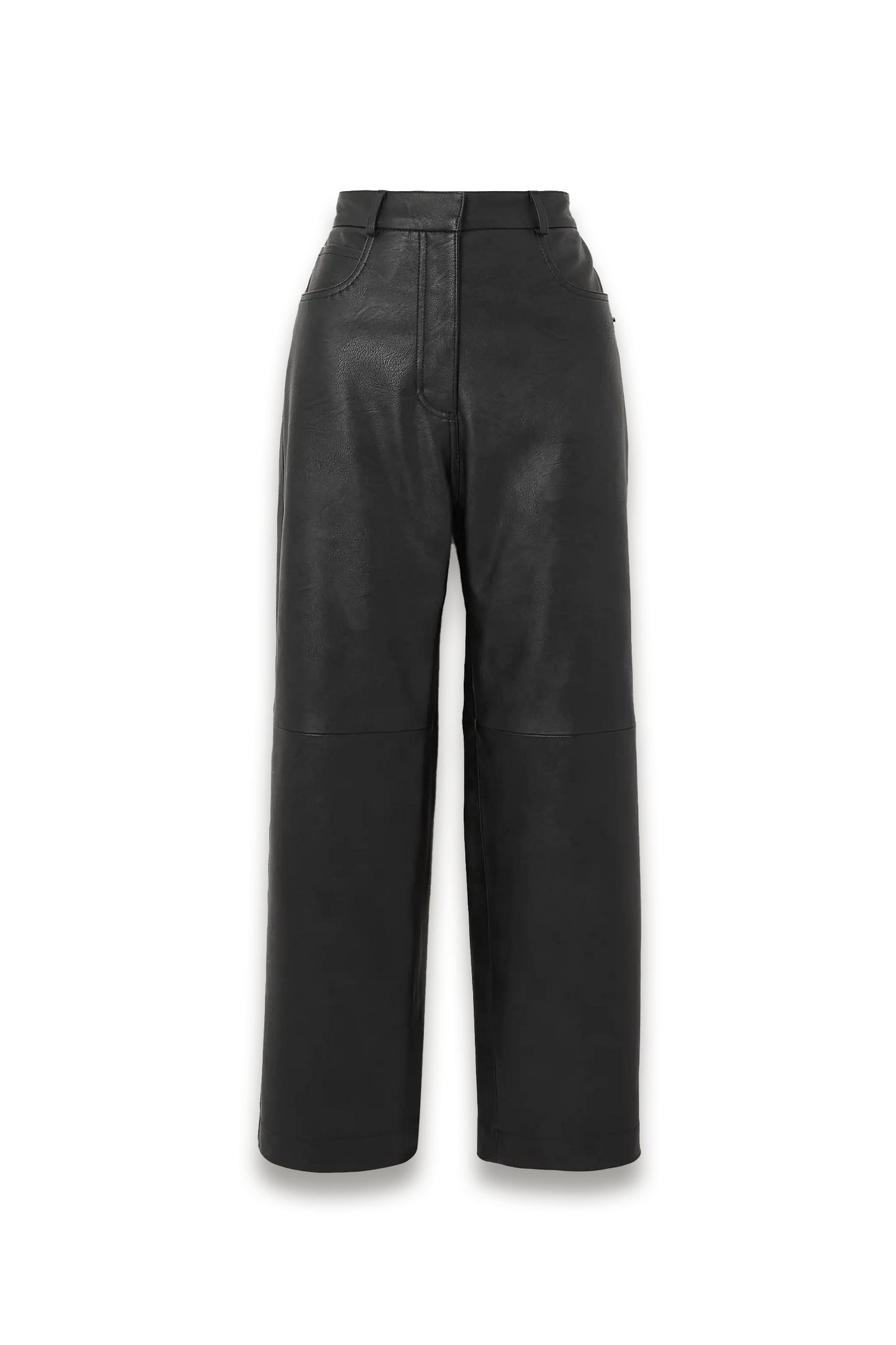 + NET SUSTAIN Vegetarian Leather Straight-leg Pants