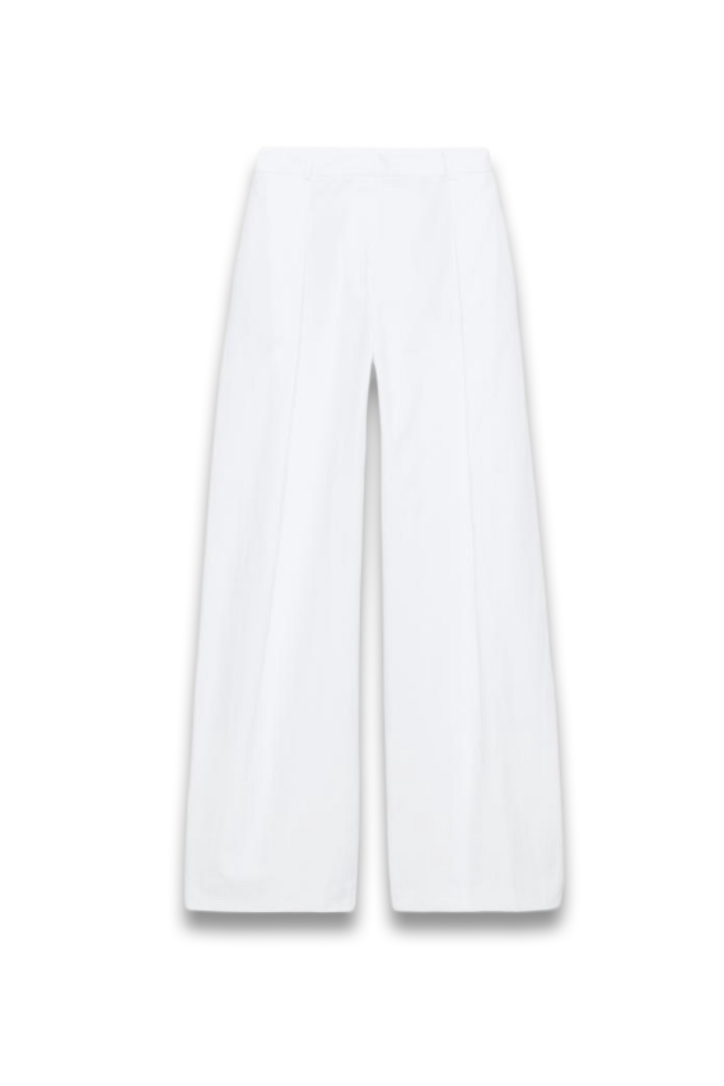 Poplin Trousers with Darts