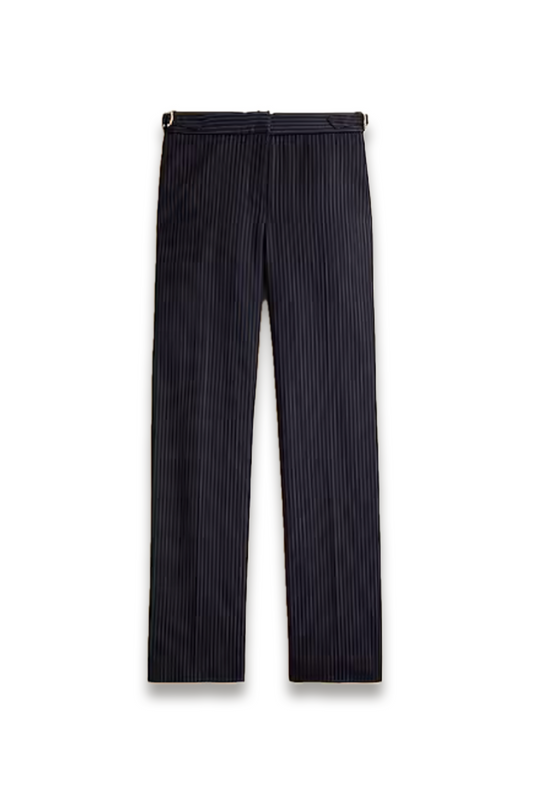 Alex Eagle X J.Crew Suit Pant in Pinstriped Wool