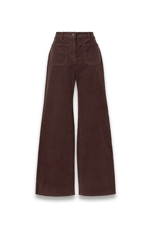 Florence Cotton-blend Corduroy Flared Pants