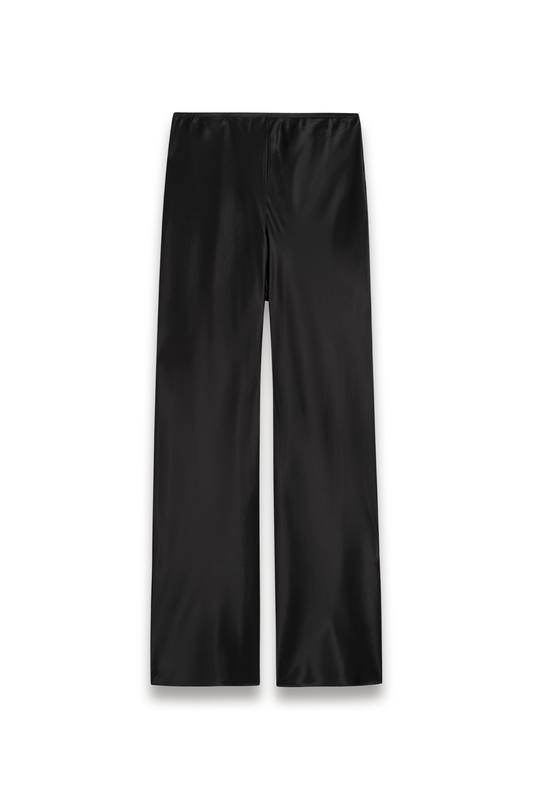 Gale Straight-leg Satin Trousers