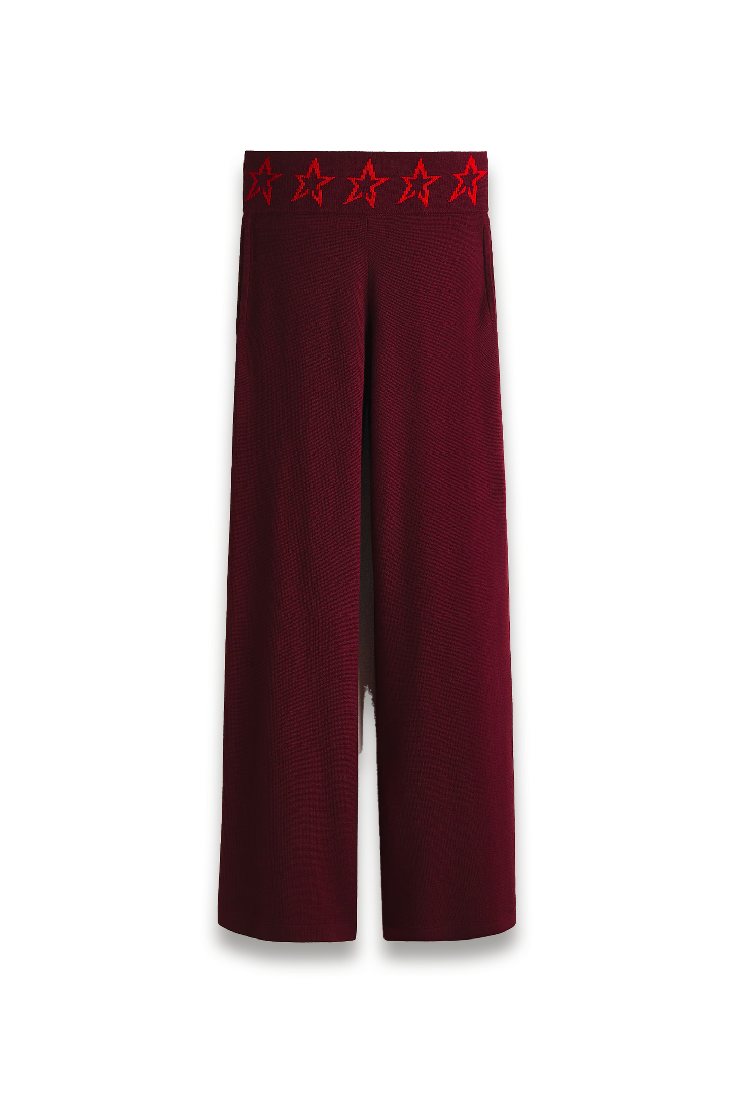 Wide Merino Wool Trousers
