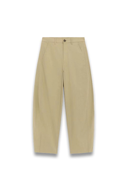 Barrel-leg Trousers
