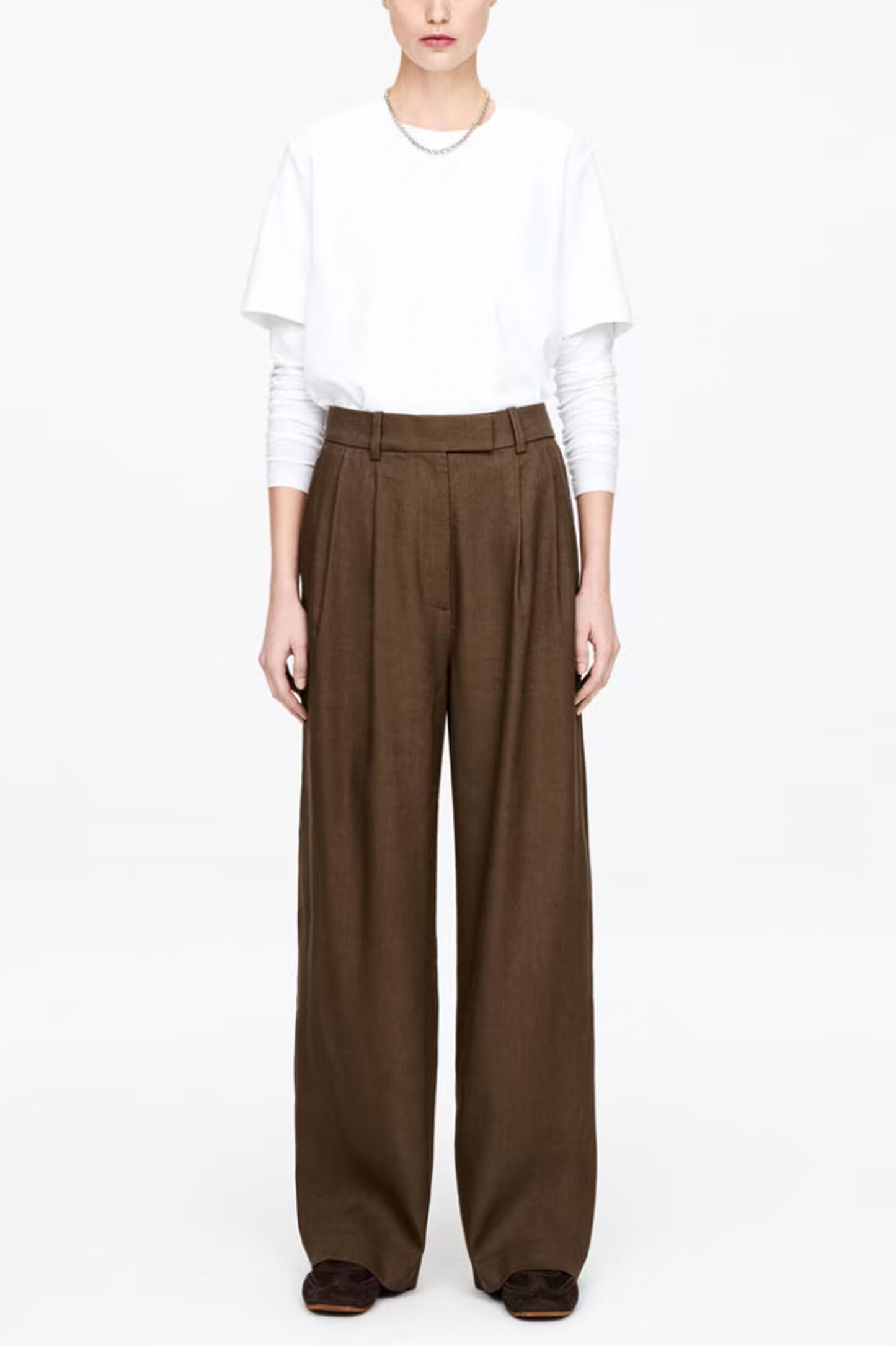 Wide Tailored Trousers
