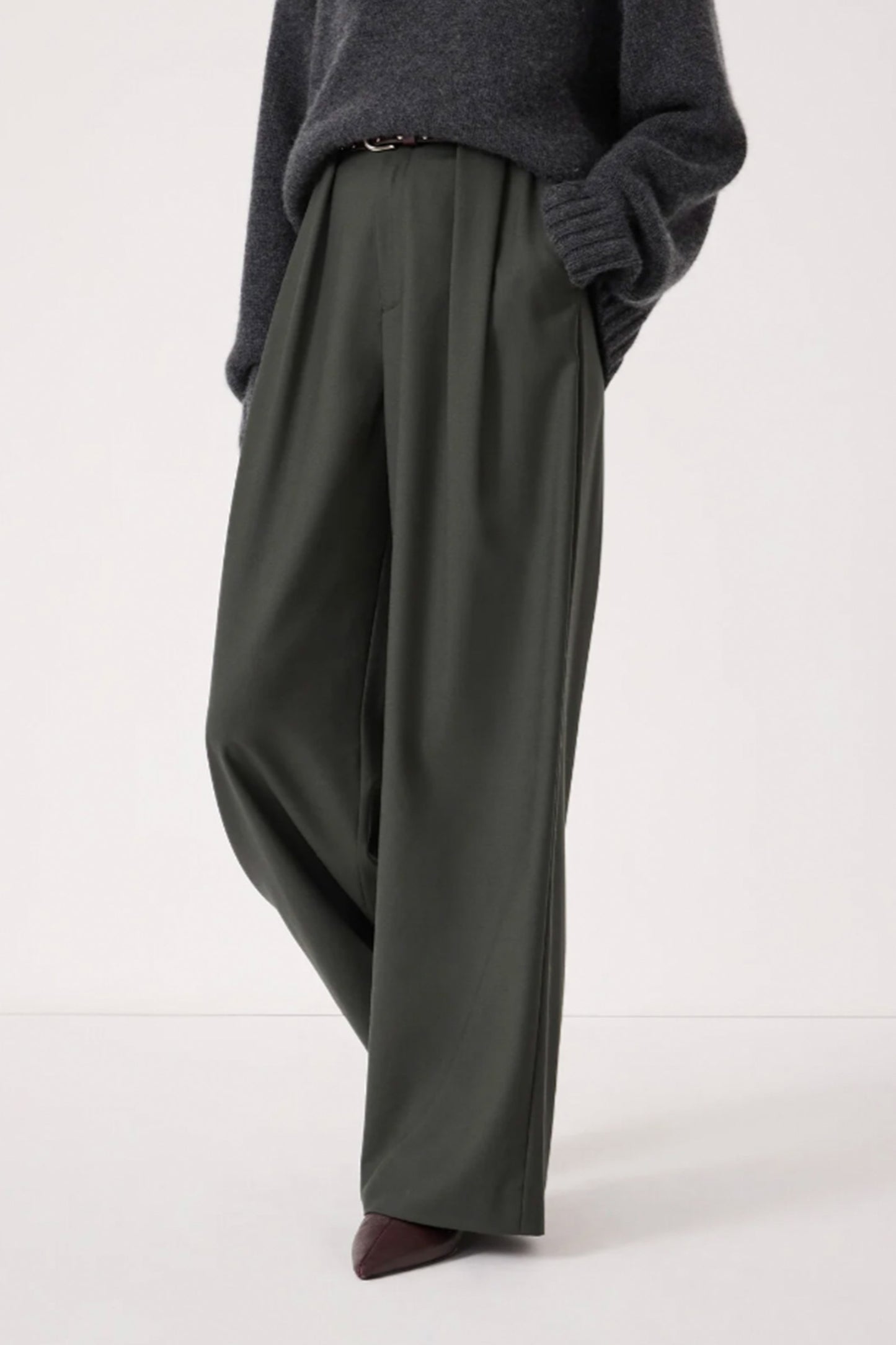 Adena Wide Leg Trousers