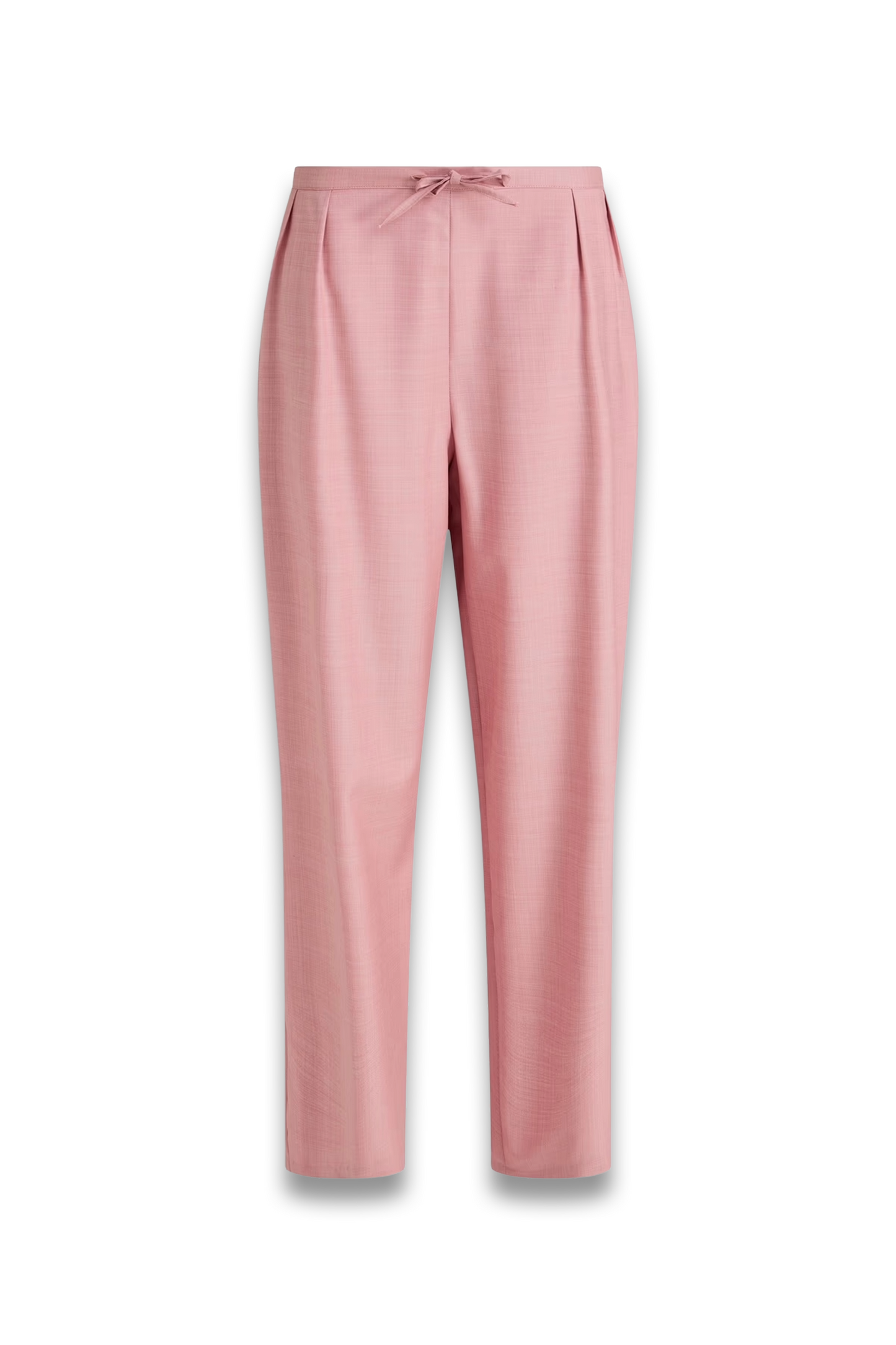 Cove Pleated Wool Straight-leg Pants