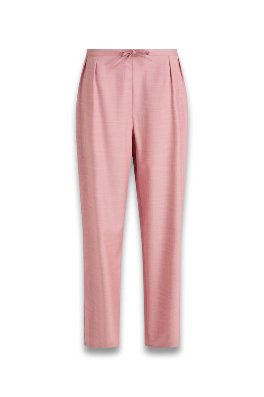 Cove Pleated Wool Straight-leg Pants