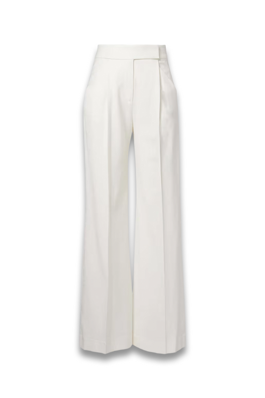 Marbeau Pleated Wide-leg Pants