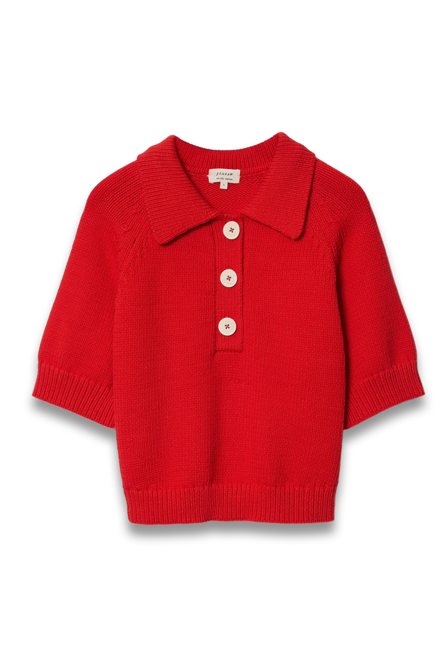Chunky Cotton Collar Top