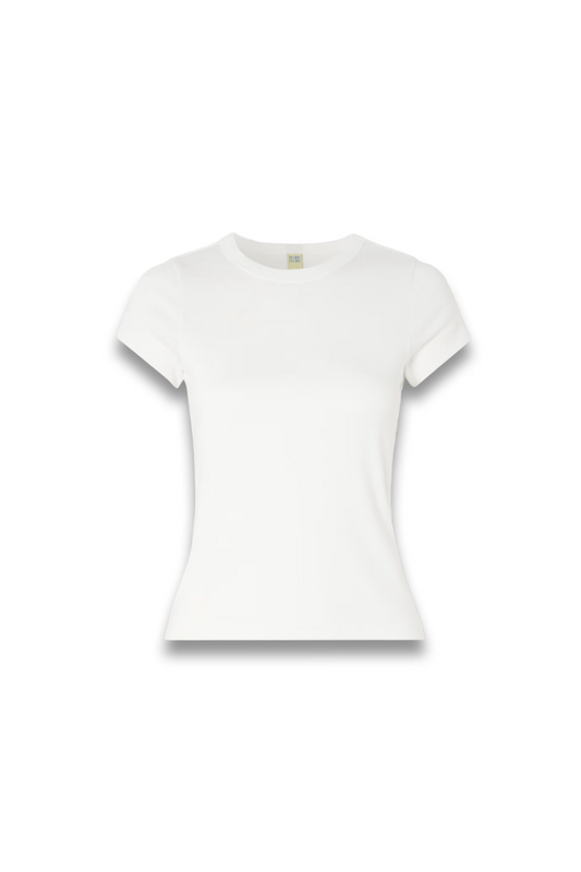 Car Baby Tee Ribbed Organic Cotton-Jersey T-Shirt