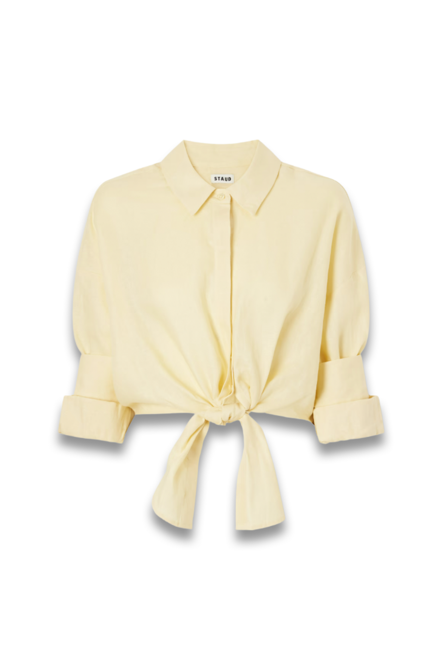 Lisa knotted linen shirt