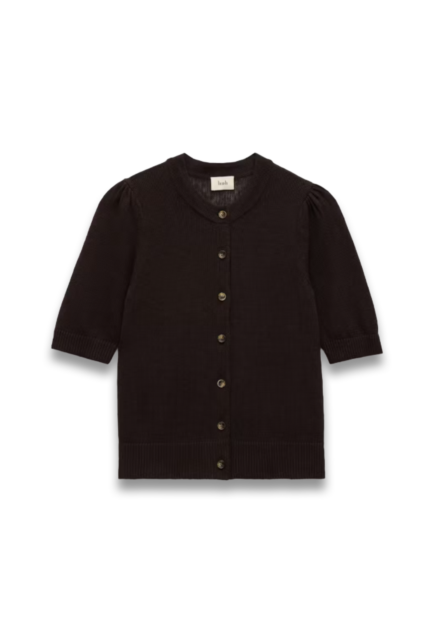 Celeste Short Sleeve Linen Blend Cardigan