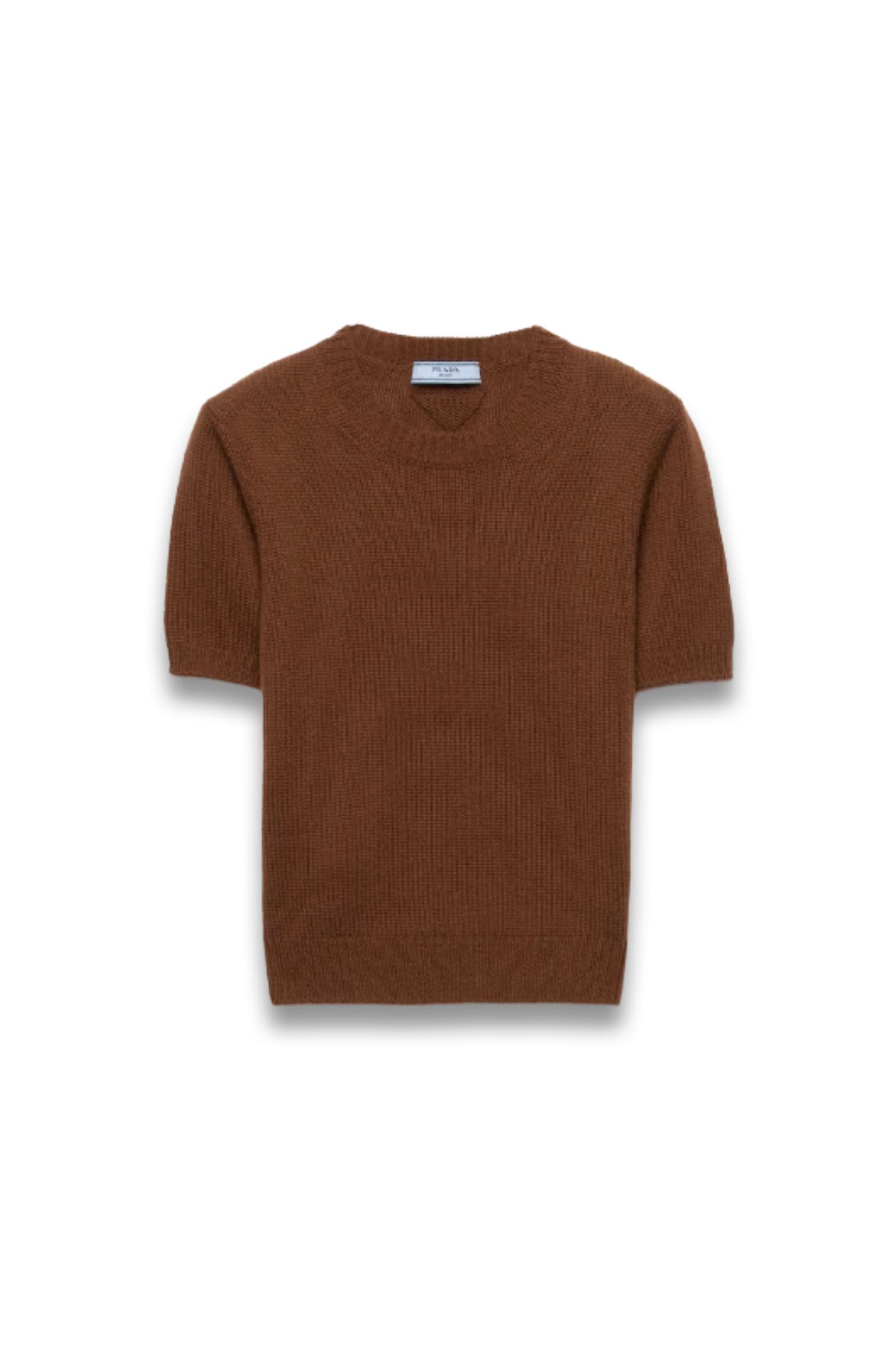 Short-Sleeved Cashmere Sweater