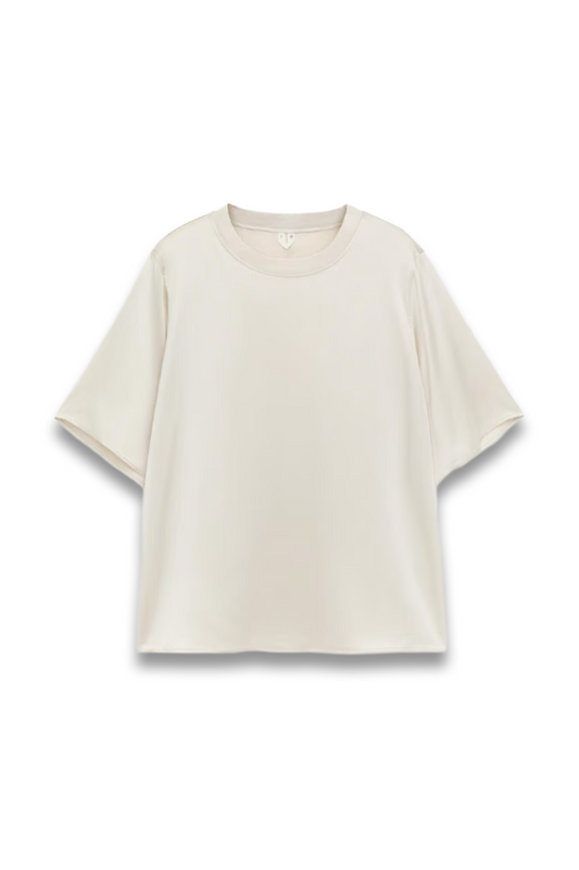 Silk Satin T-Shirt