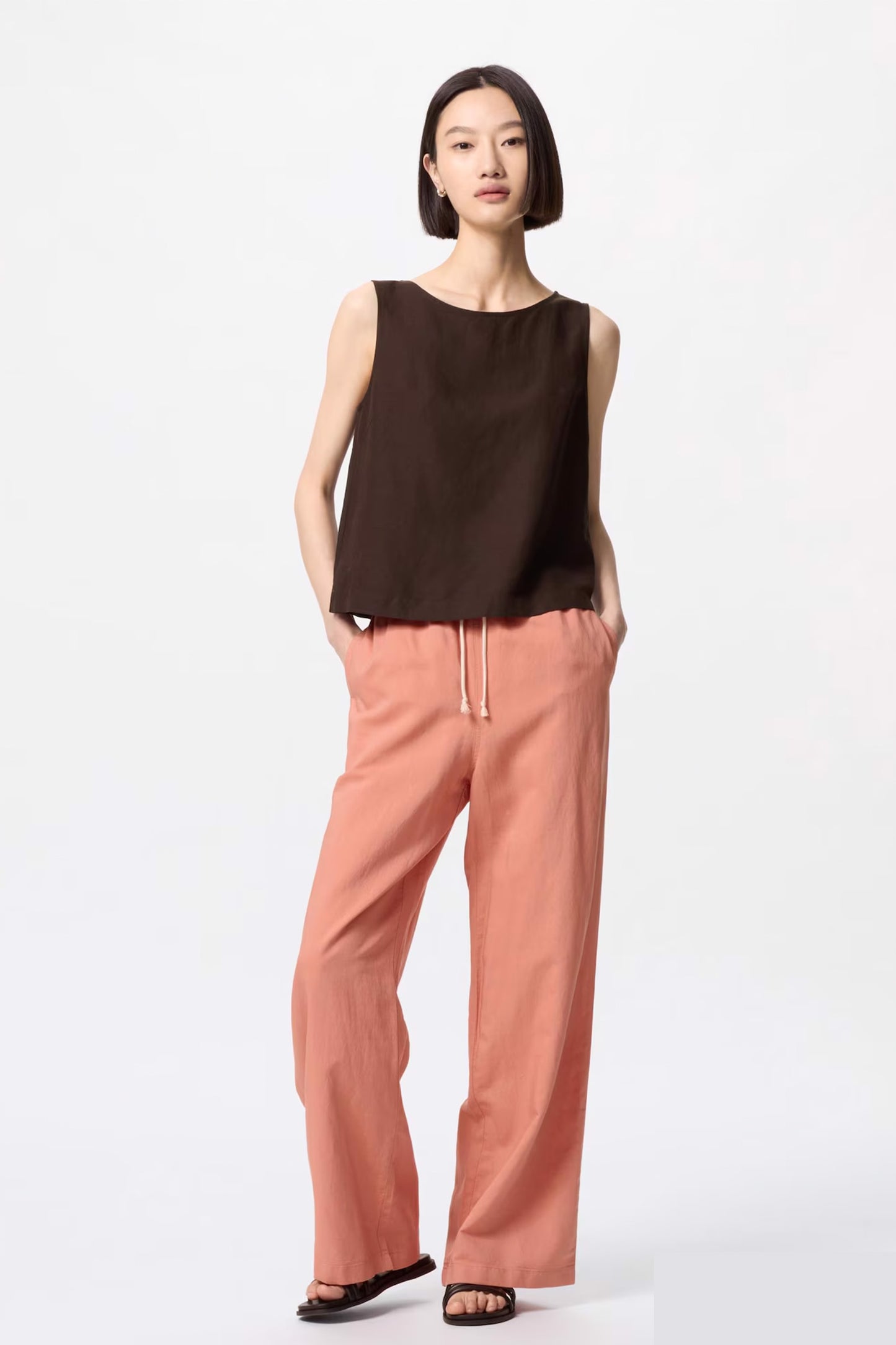 Linen Blend Blouse