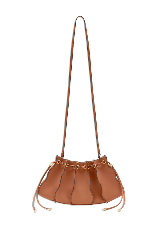 Adria Pleated Wave Clutch