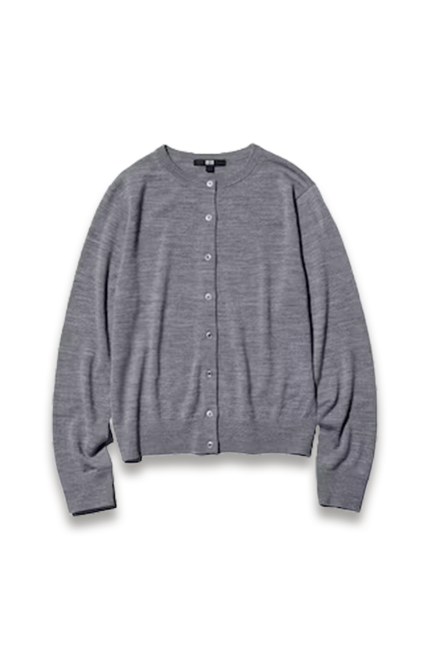 100% Merino Crew Neck Cardigan