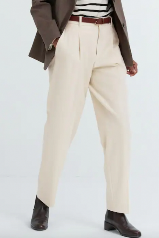 Heattech Pleated Trousers