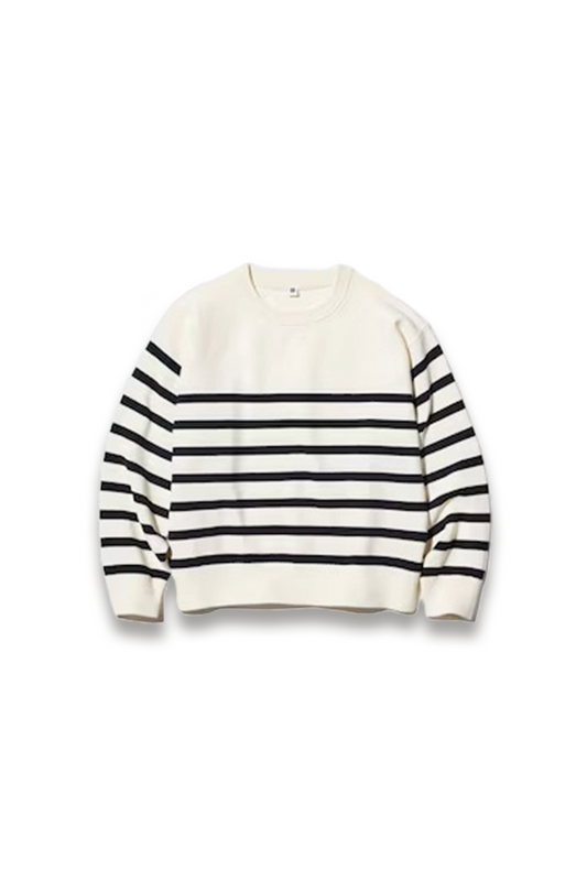 Washable Milano Ribbed Jumper (Stripe)