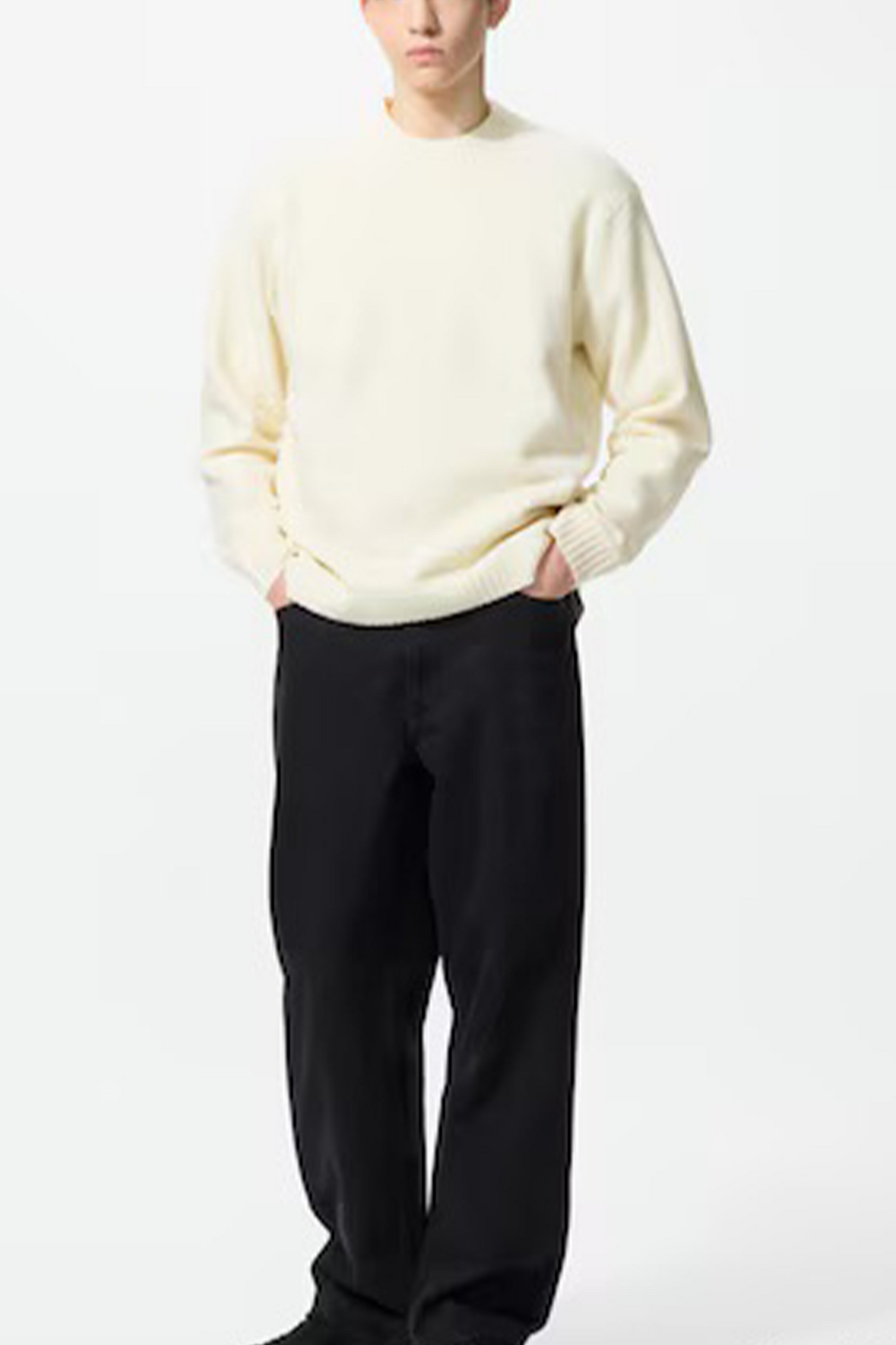 Soufflé Yarn Crew Neck Jumper