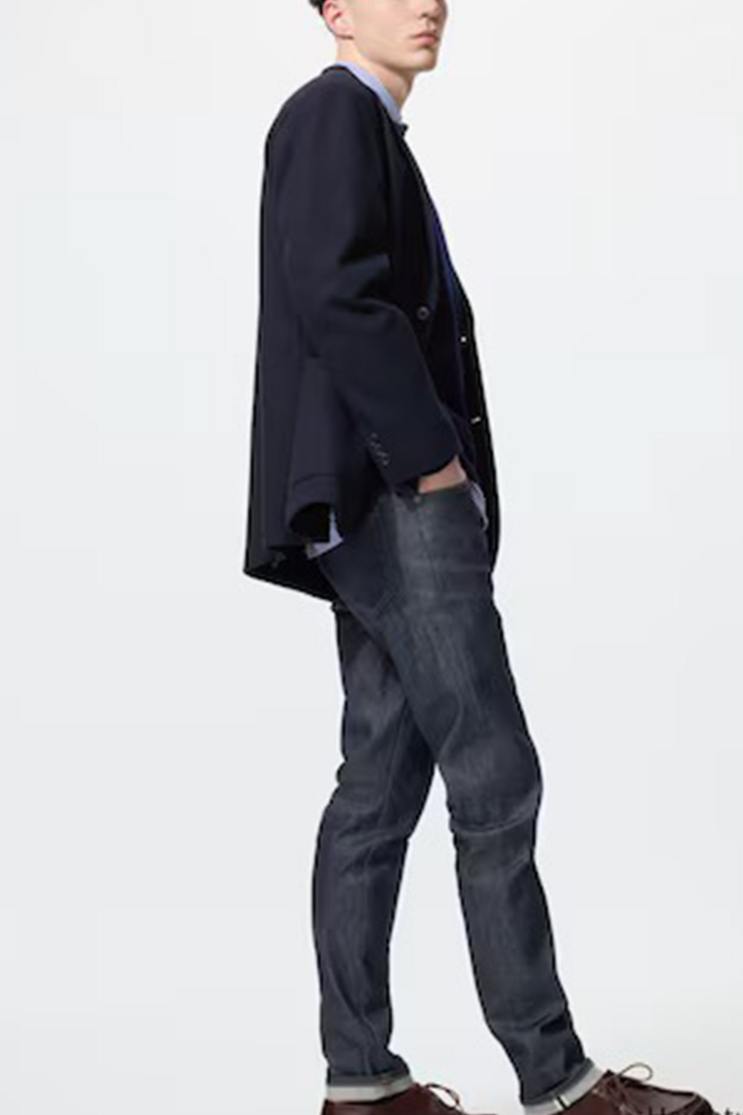 Selvedge Stretch Slim Fit Jeans