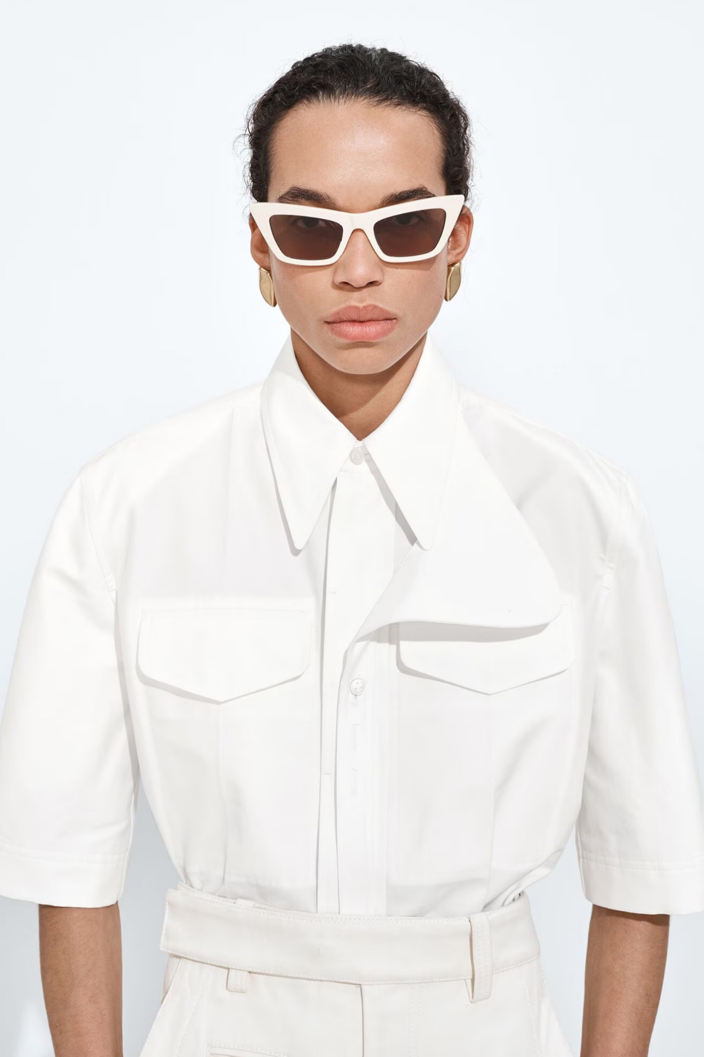 Snap Cat Eye Sunglasses