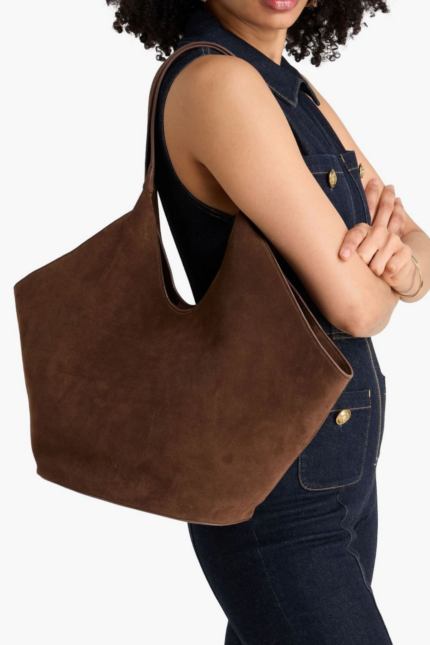 Phantom Suede Tote