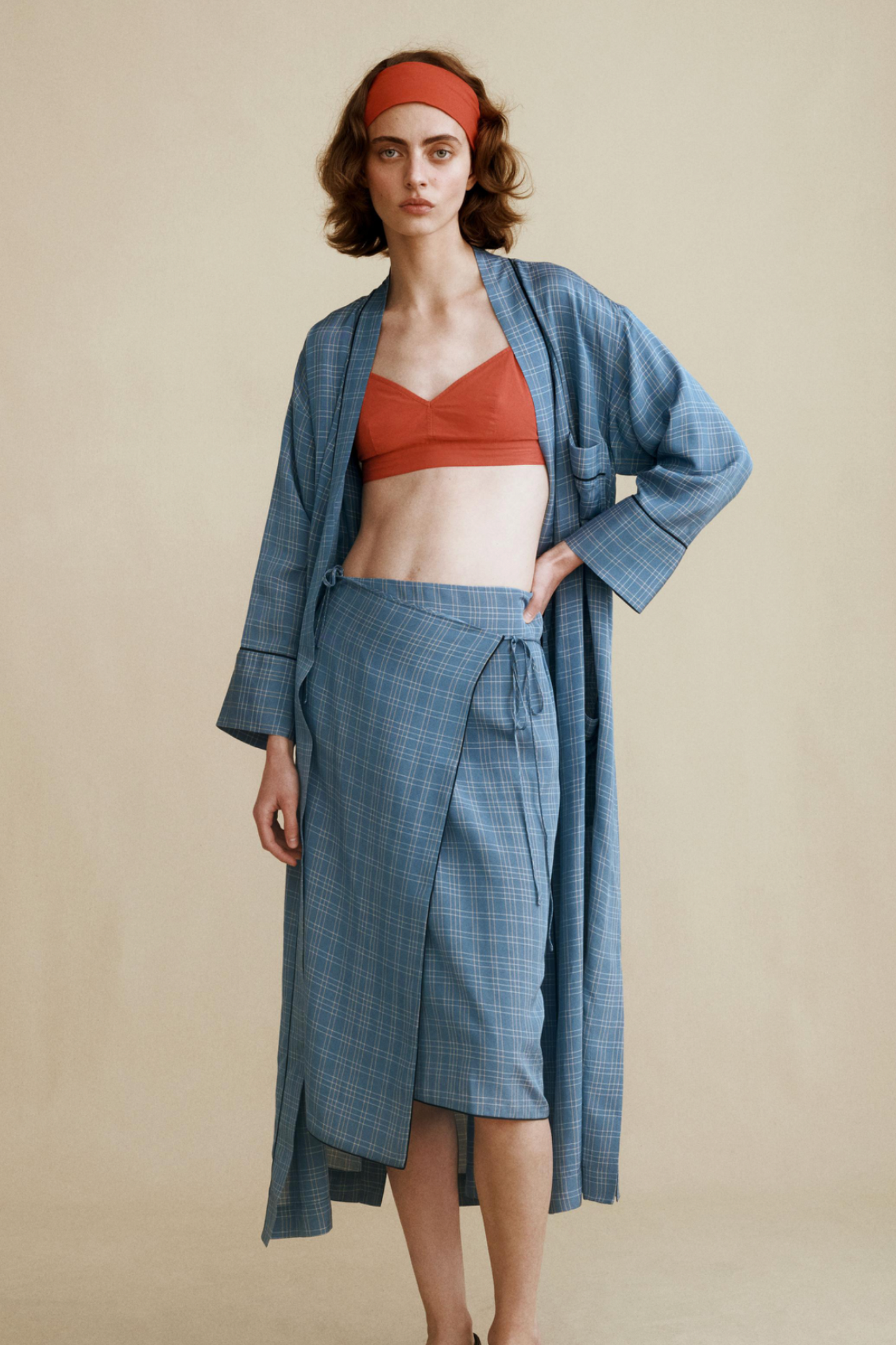 ZW Collection Check Skirt