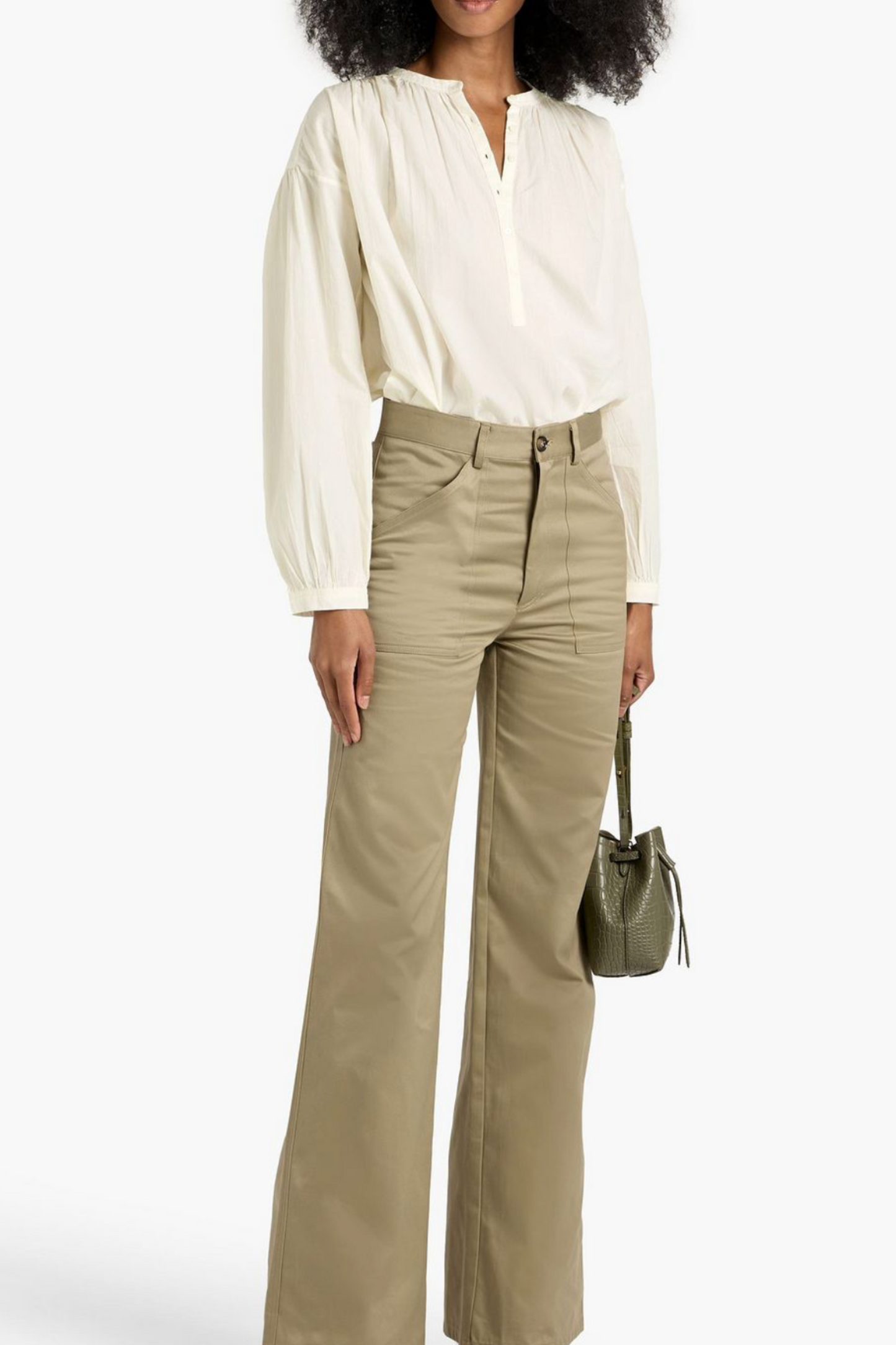 Neville Cotton-jacquard Blouse