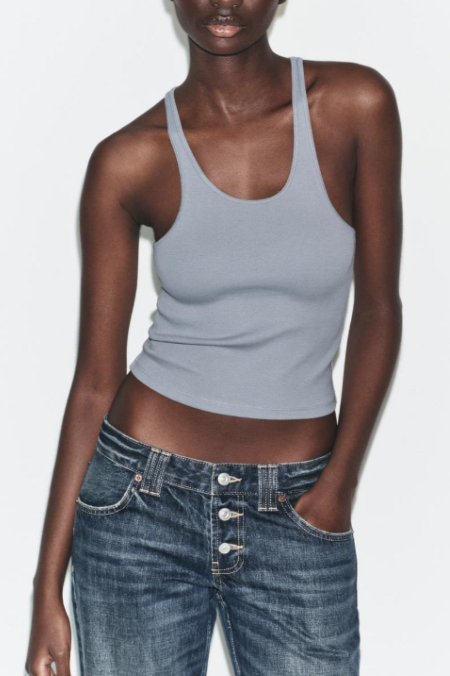Ribbed Crop Top