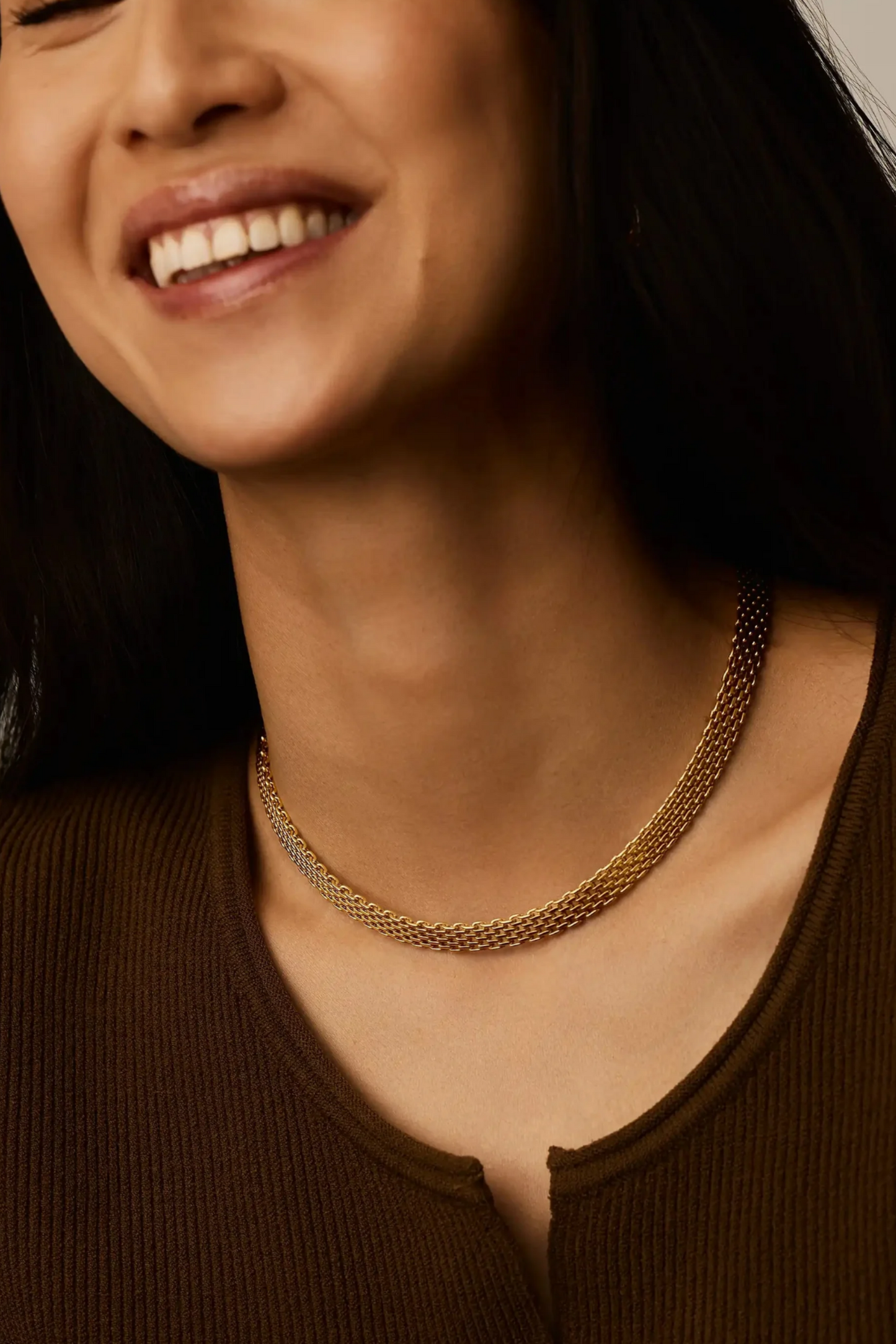 Heirloom Chain Choker Necklace