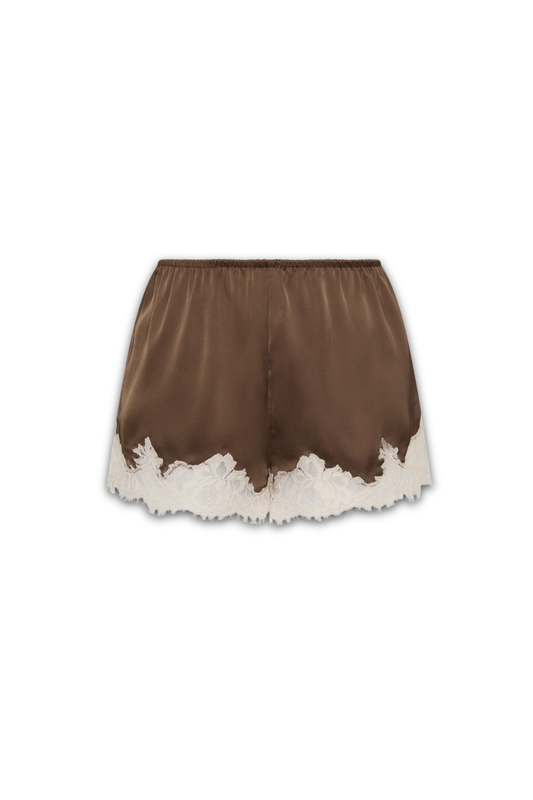 Marisol Short Chocolate Lace
